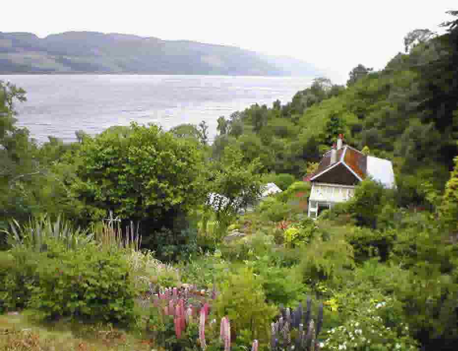 Loch Ness Garden - Birdhouse View